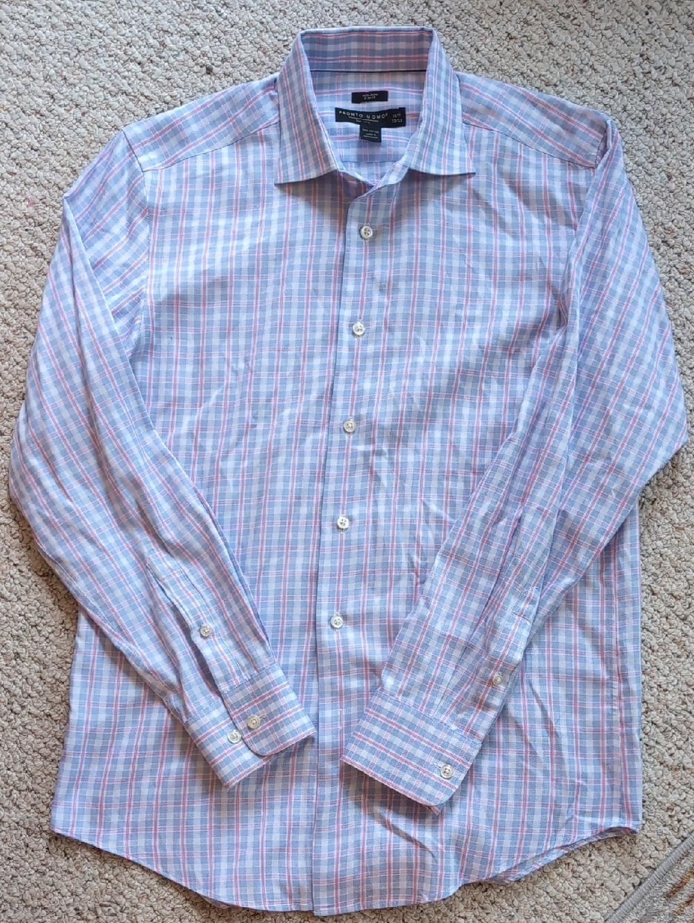 Men's Pronto Uomo Button Down Dress Shirt